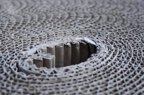 Wie entsteht Wellpappe?