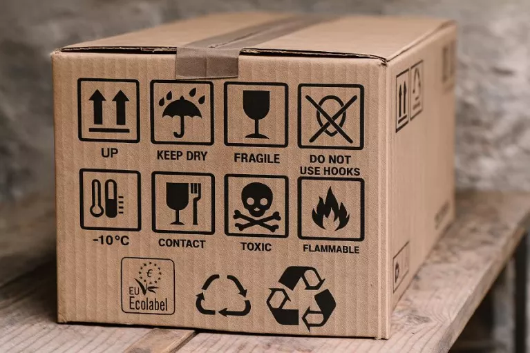 Leitfaden zu Zeichen und Symbolen auf Kartonverpackungen