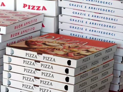 Pizza-Kartons